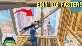 How To EDIT FASTER On Controller  (Best Settings, Tutorial + Tips and Tricks) For Chapter 5!