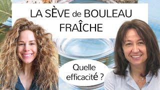 Les bienfaits de la SÈVE de BOULEAU FRAÎCHE