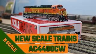 AWESOME N Scale AC4400CW from Scale Trains