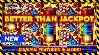 Grand Chance & $18/Spin Bonuses → BETTER THAN JACKPOT on Eureka Treasure Train Slots!