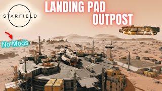 Starfield | Landing Pad Outpost with Airlocks (How to + Tour) (No Mods)