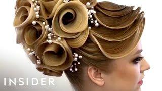 Hairstylist Does Unbelievable Designs With Hair