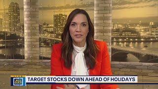 Holiday shopping down as Target shares drop after earnings report