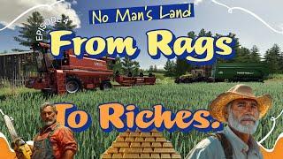 The First Harvest!! | Rags to Riches on No Man's Land