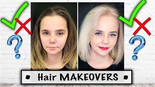 How Hair Makeovers Transform Face Shapes and Features