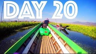 Boat Trip Around Lake Inle - Discovering the Ruins & Attack of the Gulls | Day 20