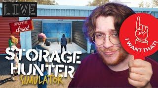 Trying to win big in this Storage Hunters Simulator