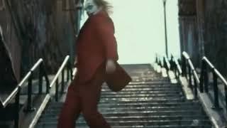 Joker falls down stairs (Credit to large trap)