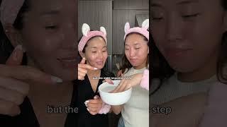 Double cleansing tips with my mom #skincare #korean #doublecleansing