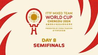 LIVE! | T1 | Day 8 | ITTF Mixed Team World Cup 2024 | Semifinals