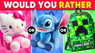  Would You Rather...? Choose Your SCHOOL SUPPLIES ️ Daily Quiz