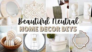 HOME DECOR NEUTRAL FAVORITES THAT YOU CAN EASILY DIY FOR 2025