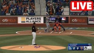 MLB LIVE Los Angeles Dodgers vs New York Mets | NLCS Game 4 - 17th October 2024 Full Game - MLB 24