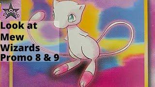 Promo look at Pokémon Mew Wizards black star promo 8 & 9