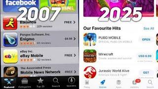 Evolution Of App Store 2007 - 2021