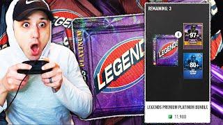 INSANE WALK OFF | Opening The Legends Premium Platinum Bundle!