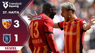 Vestel | Kayserispor (3-1) Başakşehir - Highlights/Özet | Trendyol Süper Lig - 2024/25