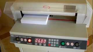 GUILLOTINE® EC17/EC19 Electric Paper Cutter Demo