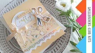 Spellbinders | Glimmer Hot Foil Kit of the Month | August 2020 | Crafty Day