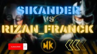 rizaN_Franck Vs Sikander555 | FT5 Sweaty set #MortalKombat11 @sikander555
