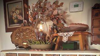 FALL HOME TOUR 2023 | KITCHEN |THRIFTED DECOR | VINTAGE | COZY