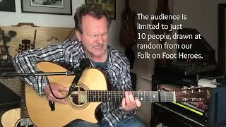 Martin Simpson plays a Folk on Foot Front Room Gig #shorts