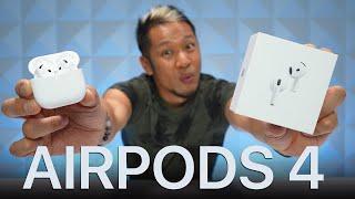 Apple AirPods 4 Unboxing! Comparison vs AirPods Pro 2 & AirPods 3!