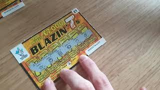 Blazing through Blazin 7's Scratch cards with Scratchables!