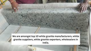 Colonial White Granite Manufacturer, Exporter, and Supplier from India