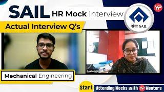 SAIL HR Mock Interview | Mechanical Engineering | Interview & GD Preparation with YourPedia