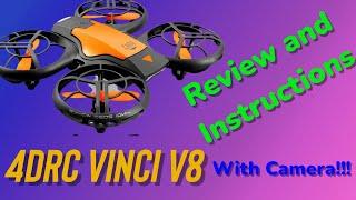 4DRC Vinci V8 Mini Beginner Drone with a Camera! How Does It Compare to Other Mini Drones? #4DRC