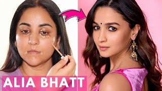 Recreating Alia Bhatt’s Dreamy Rocky Aur RANI Kii Prem Kahaani Look!