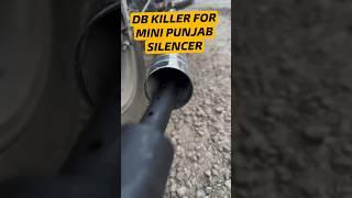 DB Killer For Mini Punjab Silencer Royal Enfield #ytshorts