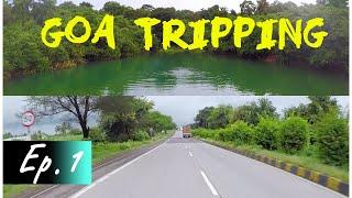 Mumbai To Goa Ride On Dominar 400Ug I Exploring North Goa I GOA TRIPPING EP 1