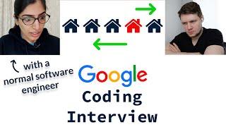 Google Coding Interview With A Normal Software Engineer