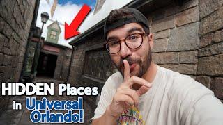 7 HIDDEN Places Around Universal Orlando Resort!