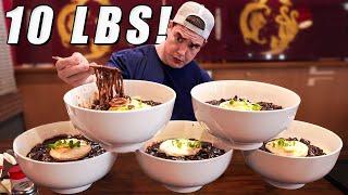 ATTEMPTING TO SLAM A HUGE JJAJANGMYEON CHALLENGE!