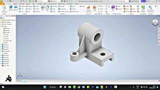 Autodesk inventor Isometric 3d modelling 2023