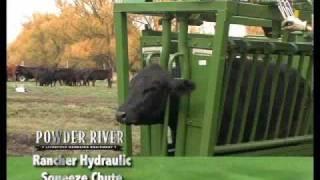 Powder River Rancher Hydraulic Chute | LivestockShed.com