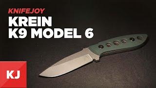 Krein K9 Model 6 with G10 Handles (Textured Forest Green) | KnifeJoy