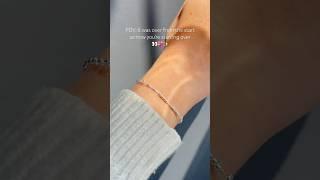 back to the drawing board  | Secret Name Morse Code Bracelet in Silver #shorts
