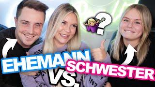 Wer kennt mich besser ? ‍️ EHEMANN gegen SCHWESTER  | Dagi