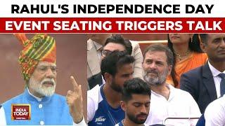 After 10 Years, Rahul Gandhi Is First Leader Of Opposition At I-day Celebrations | Independence Day