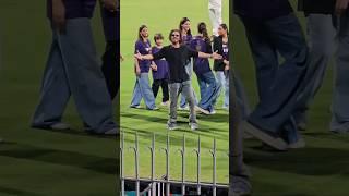 Shahrukh Khan Iconic Celebration with Suhana after KKR win IPL FINAL 2024 #sharukhkhan #kkr #MSDHONI