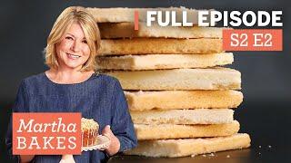 Martha Stewart Makes Shortbread Cookies 3 Ways | Martha Bakes S2E2 "Shortbread"