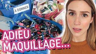 IL ME FORCE À DONNER MES COSMÉTIQUES !!