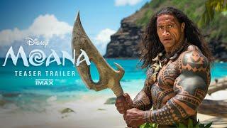 MOANA: Live Action - Official Trailer | Dwayne Johnson, Zendaya | Disney