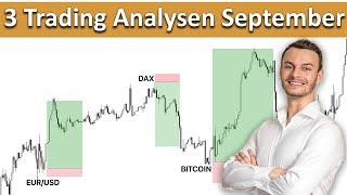 Meine 3 einfachsten Trading Möglichkeiten im September! (jeder Trade erklärt)