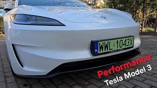 #tesla #performance #teslamodel3 Tesla Model 3 Performance Review Outside & Inside