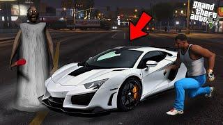 Franklin Stealing Granny Super Car in GTA 5 ! | Techerz